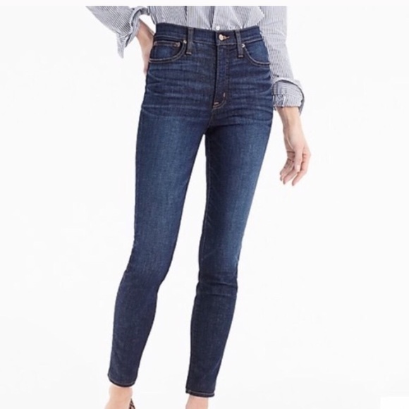 J. Crew Denim - J.Crew • high rise skinny jeans